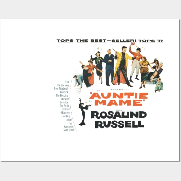 Auntie Mame Movie Poster Wall Art by MovieFunTime